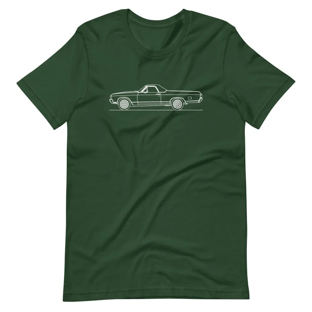 Chevrolet El Camino SS silhouette t-shirt