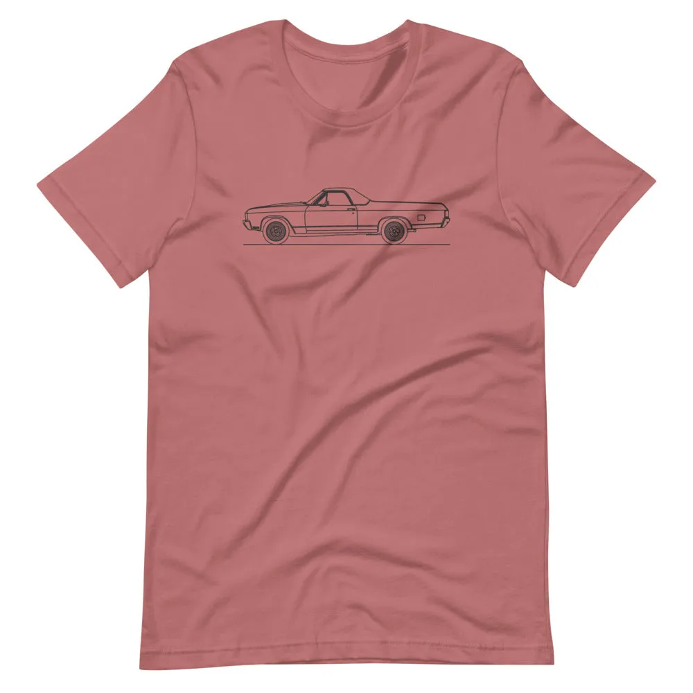 Chevrolet El Camino SS silhouette t-shirt