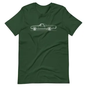 Chevrolet El Camino SS silhouette t-shirt