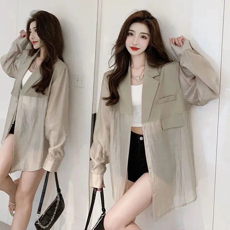 Chic Patchwork Blazer