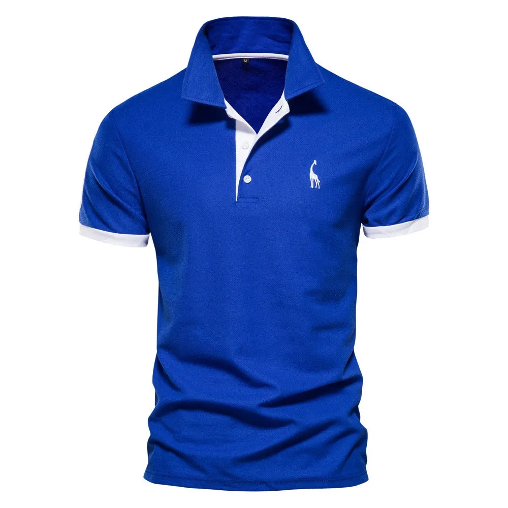 Chic Summer Polo Shirt for Stylish Men