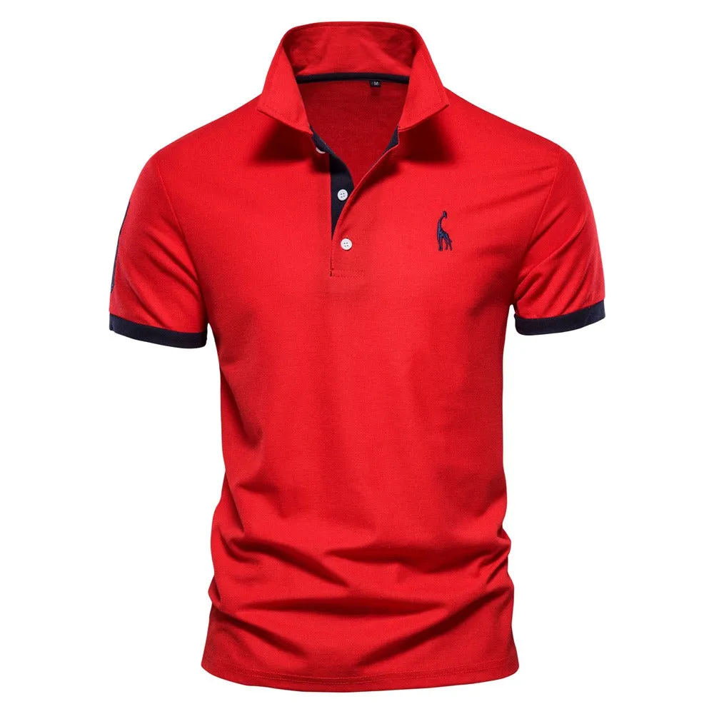 Chic Summer Polo Shirt for Stylish Men