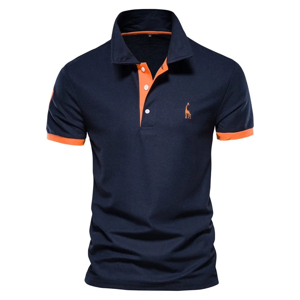 Chic Summer Polo Shirt for Stylish Men
