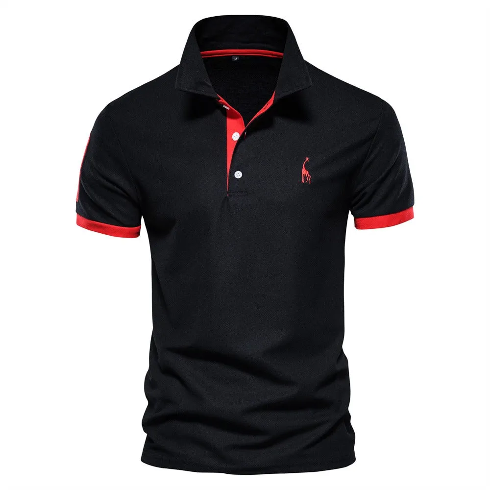 Chic Summer Polo Shirt for Stylish Men