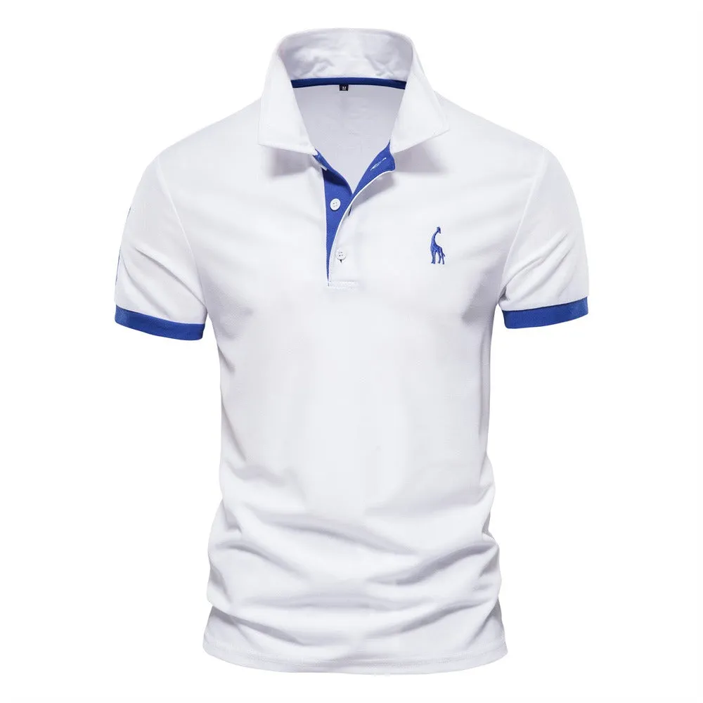 Chic Summer Polo Shirt for Stylish Men