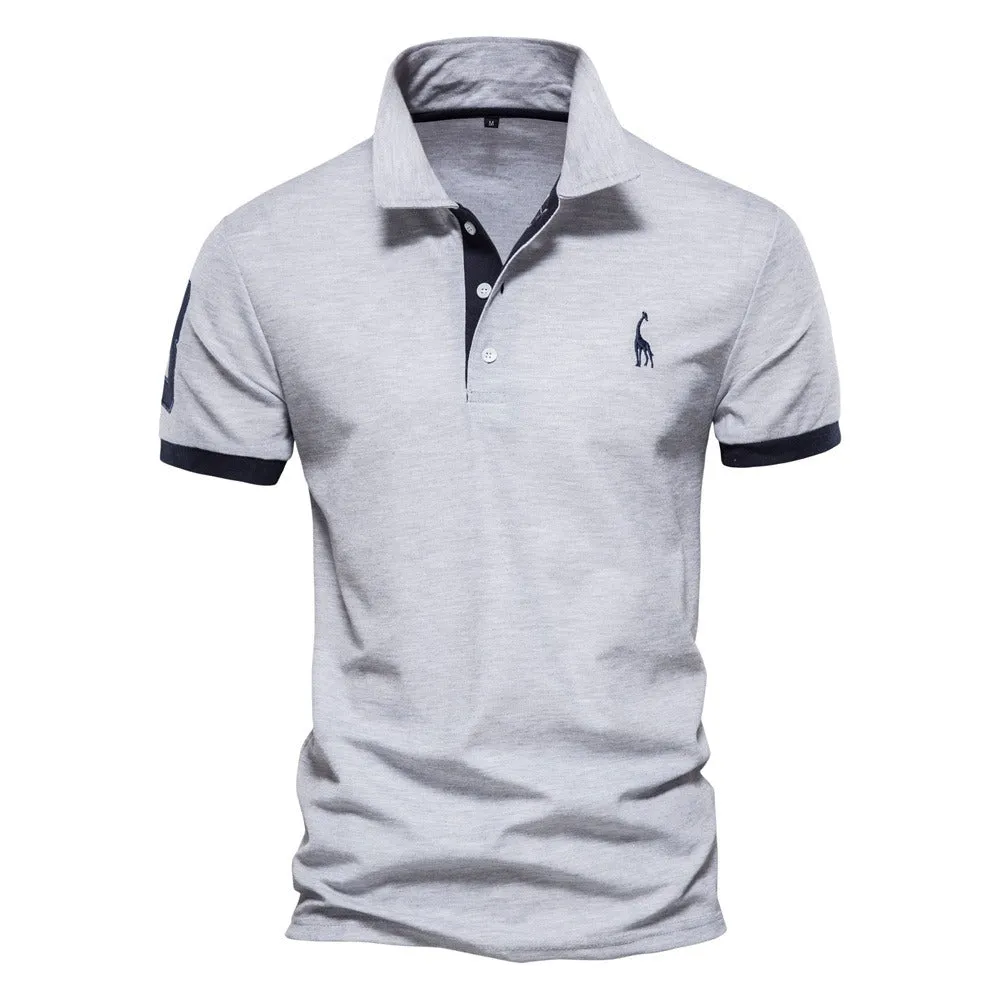 Chic Summer Polo Shirt for Stylish Men