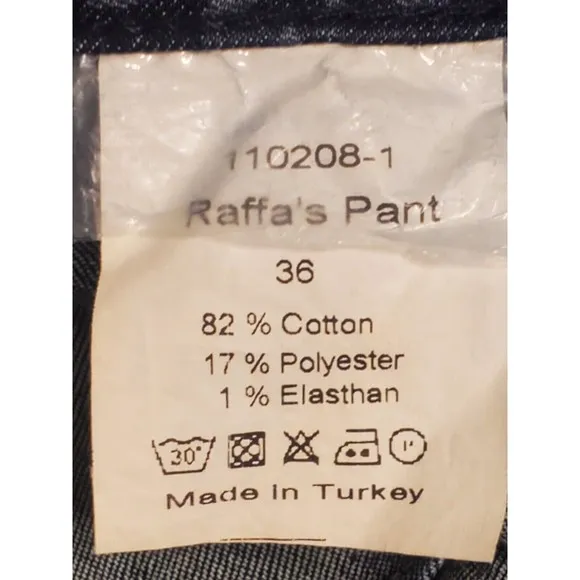 Chillaz Womens Raffa's Pant Jeans Trouser Sz 4/6 29&quot; Waist