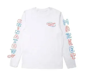 Chinatown Market Open Long Sleeve (White)