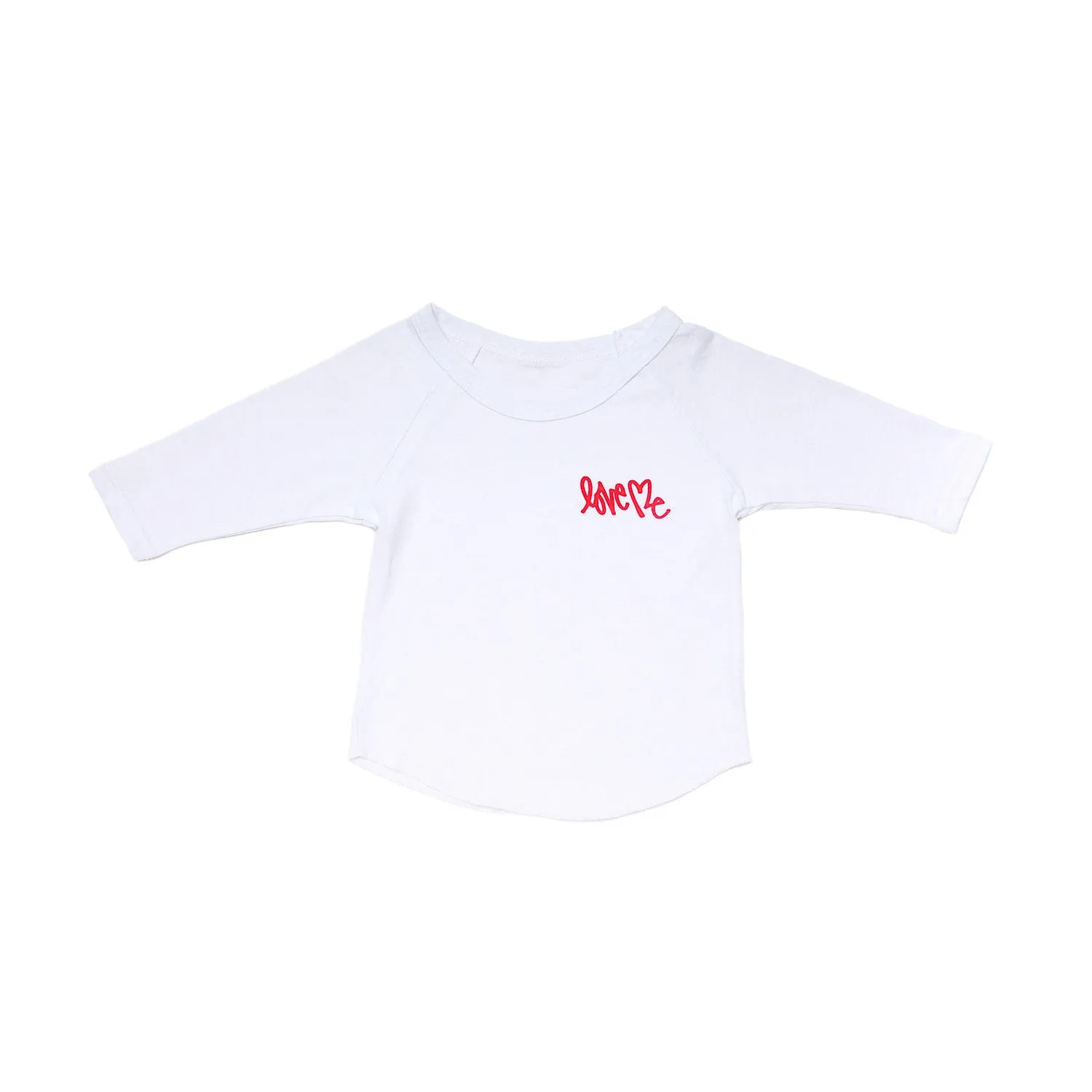 Classic Red Logo Baseball Shirt