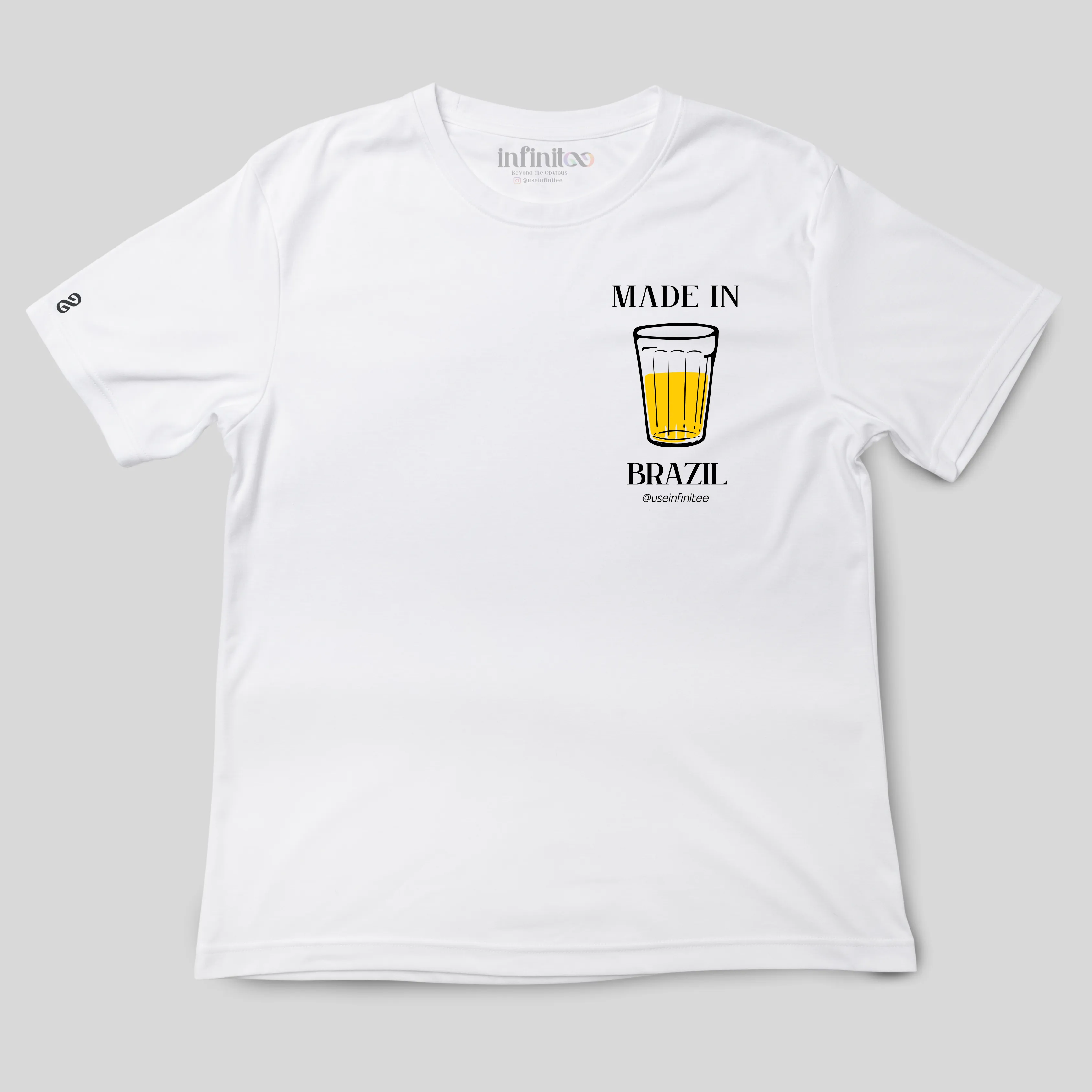Copo Americano Basic White Unisex T-shirt