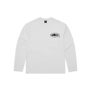 Corteiz OG Island Longsleeve Tee 'White'