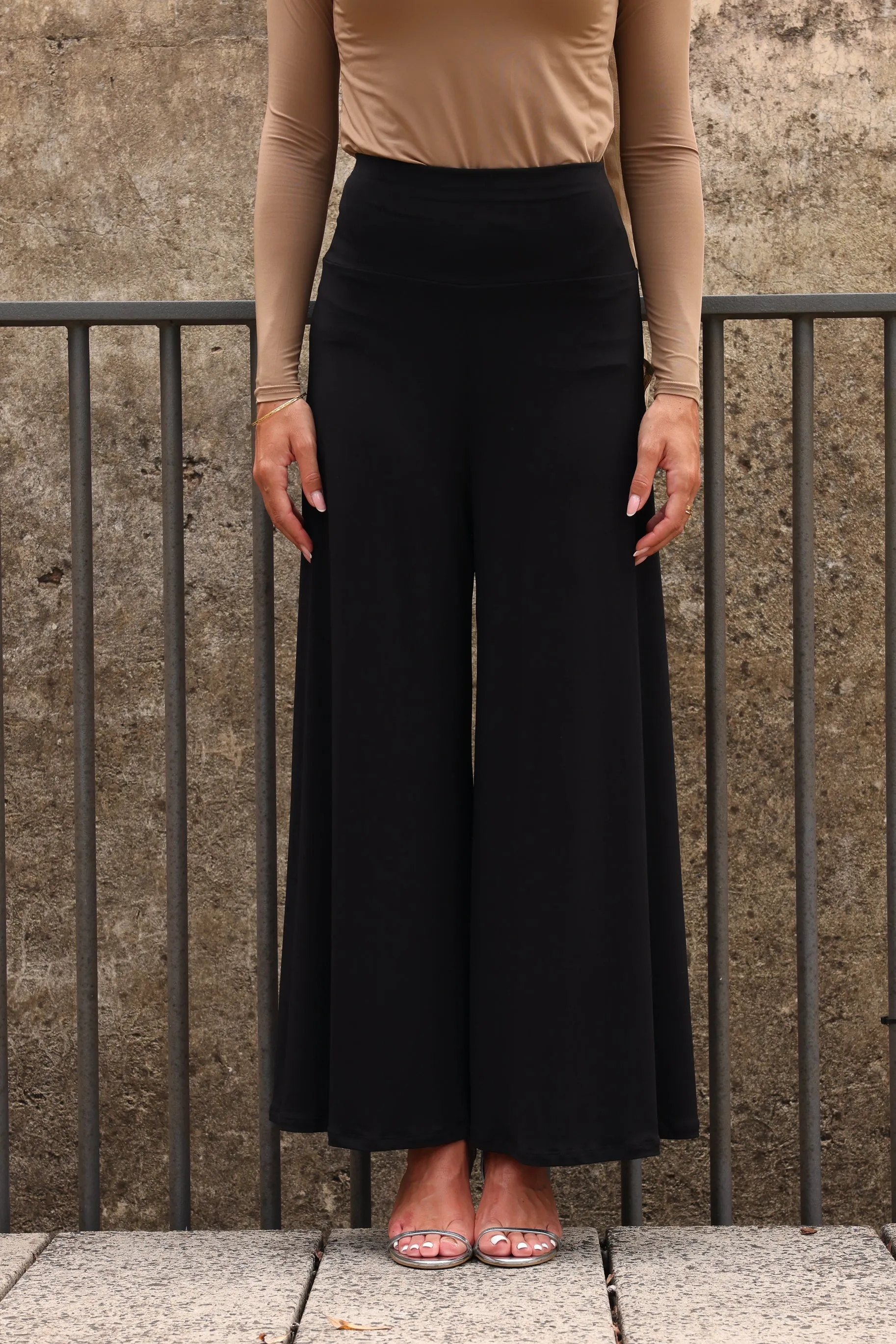 Culotte Pants Black