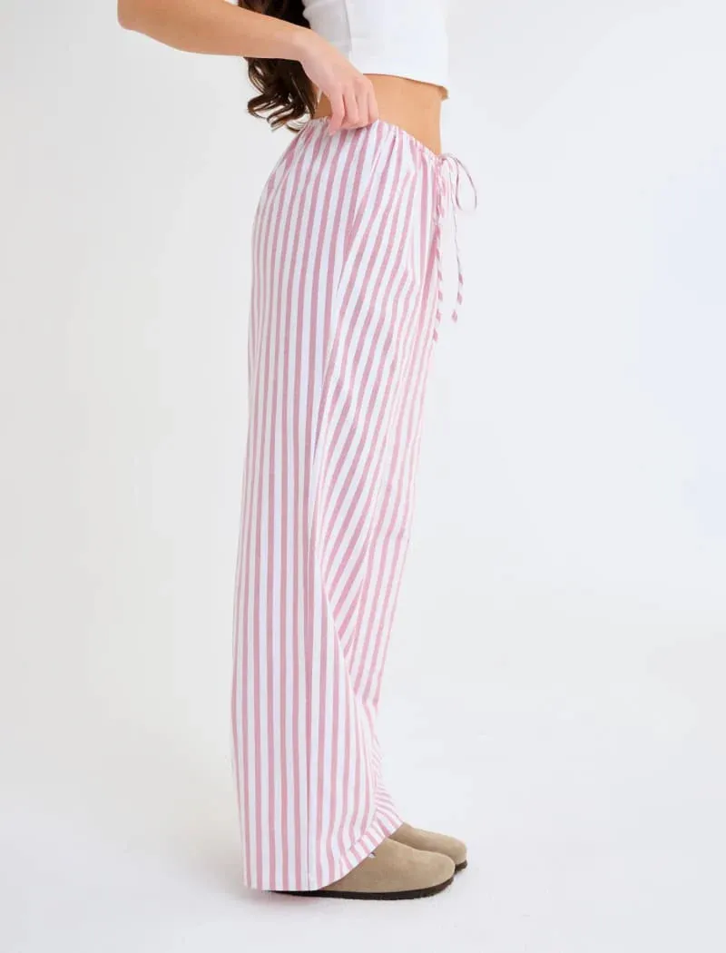 Cupid Stripe Drawstring Pant