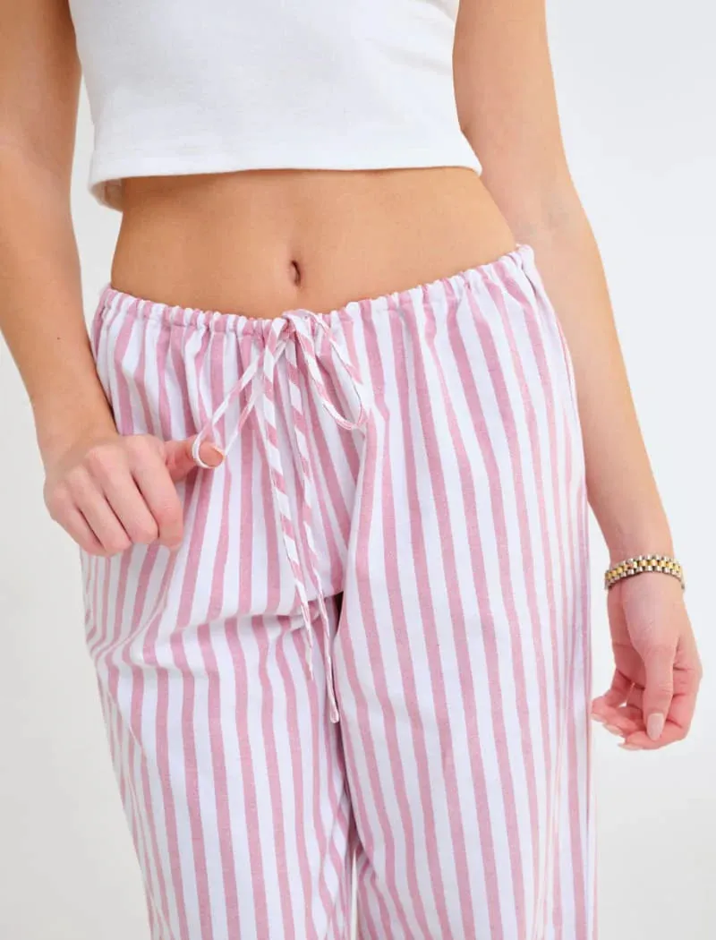 Cupid Stripe Drawstring Pant