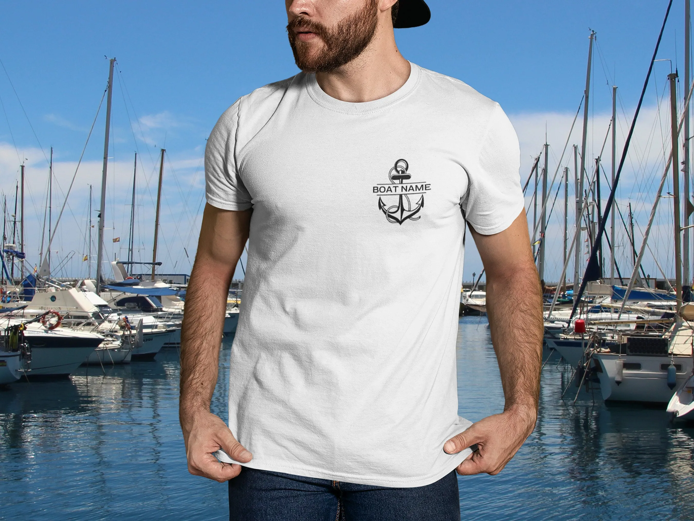 Custom Boating T-shirt | Upwind Design