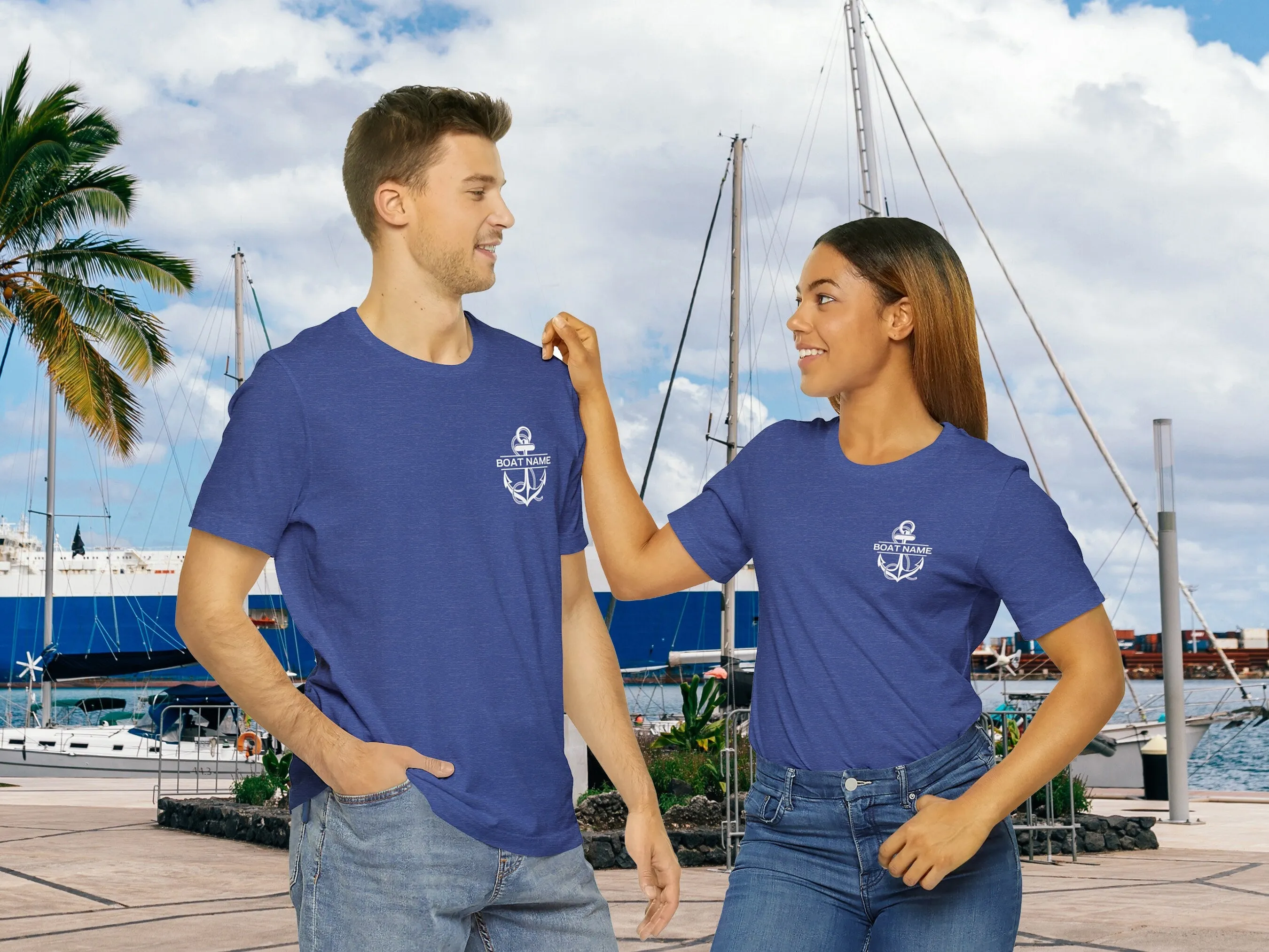 Custom Boating T-shirt | Upwind Design