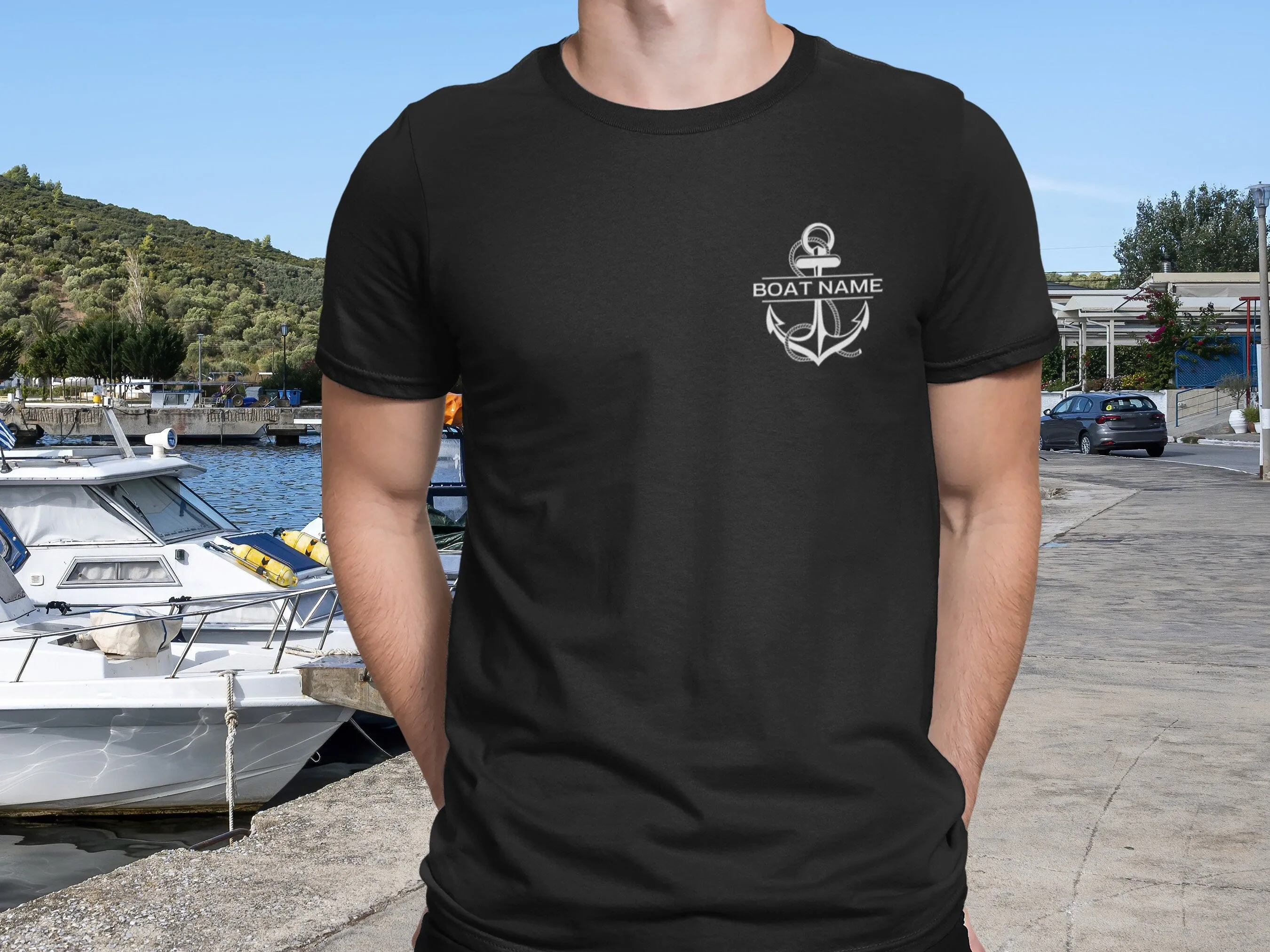 Custom Boating T-shirt | Upwind Design