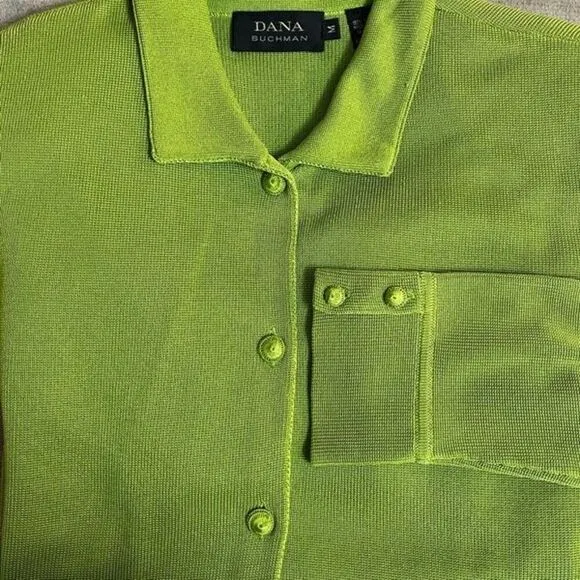 Dana Buchman 100% Silk Blazer &amp; Tank Size M