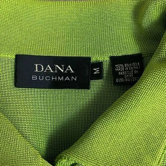 Dana Buchman 100% Silk Blazer &amp; Tank Size M