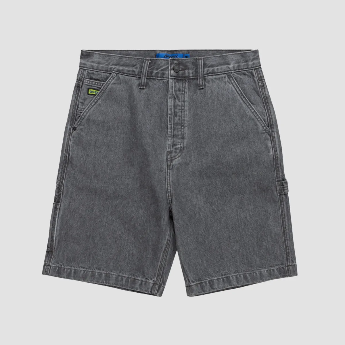 DC Carpenter Baggy Denim Shorts Medium Grey