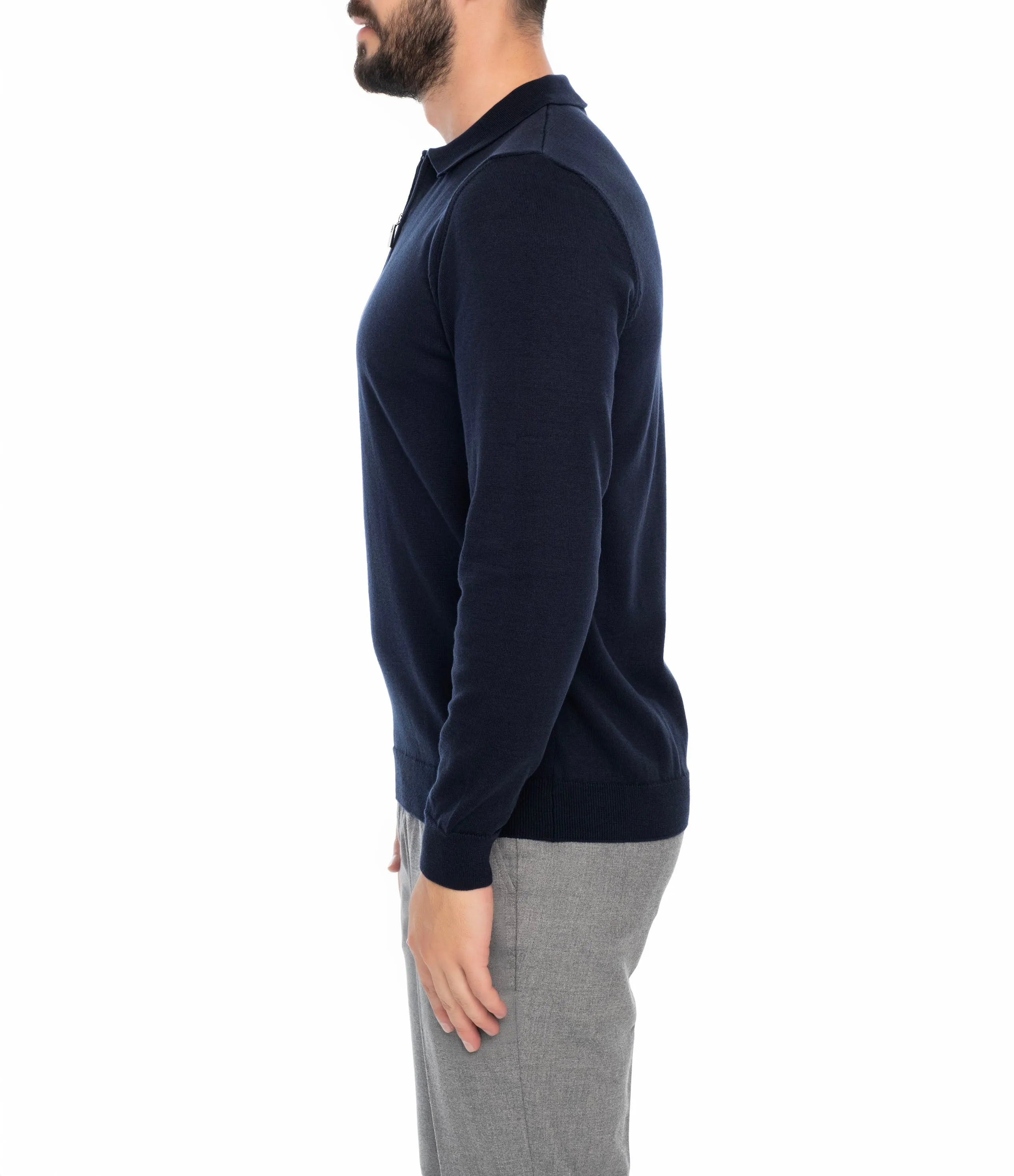 DECATUR QUARTER ZIP POLO SHIRT