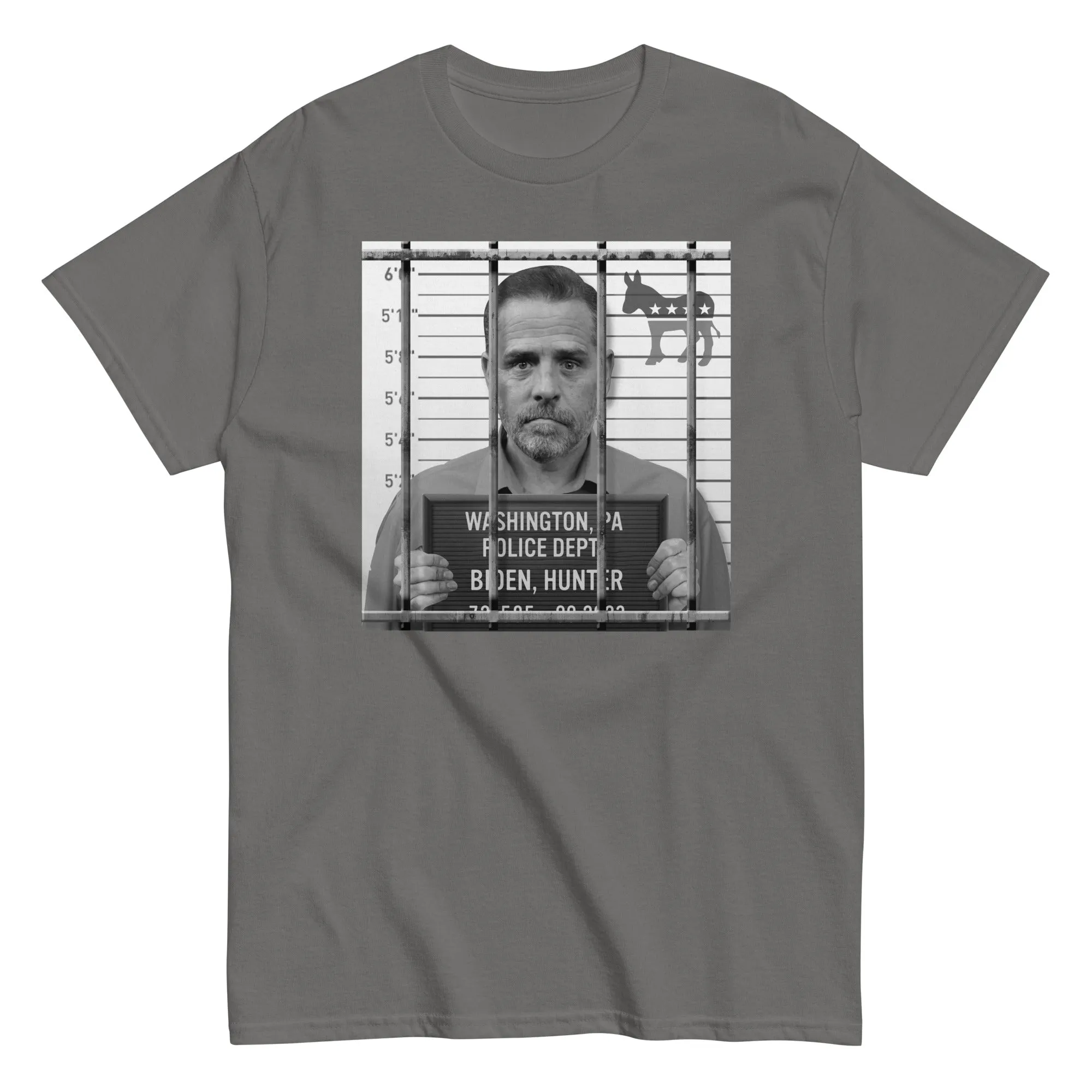 Democrat Hunter Biden Mugshot Shirt