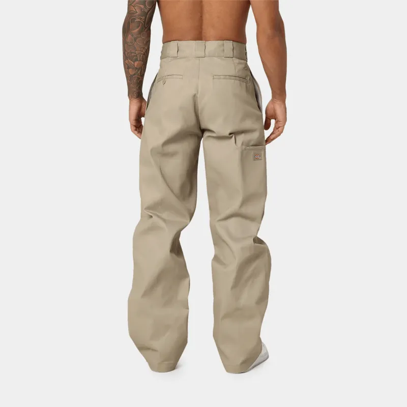 DICKIES - 852AU Super Baggy Loose Fit Work Pants- KHAKI