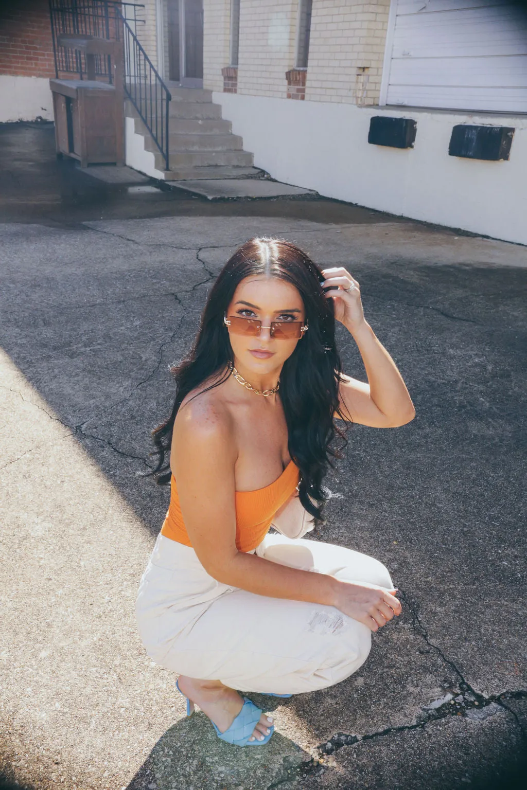 Distressed Vintage Washed (Cream)