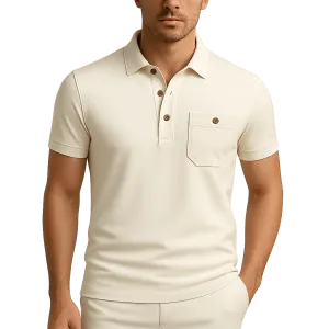 Domoir | Casual Cotton Polo Shirt