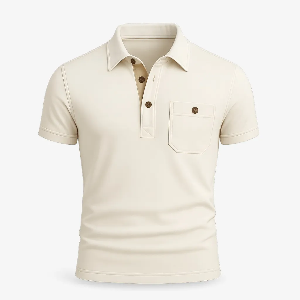 Domoir | Casual Cotton Polo Shirt