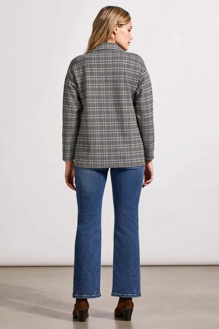 Double Breast Knit Blazer