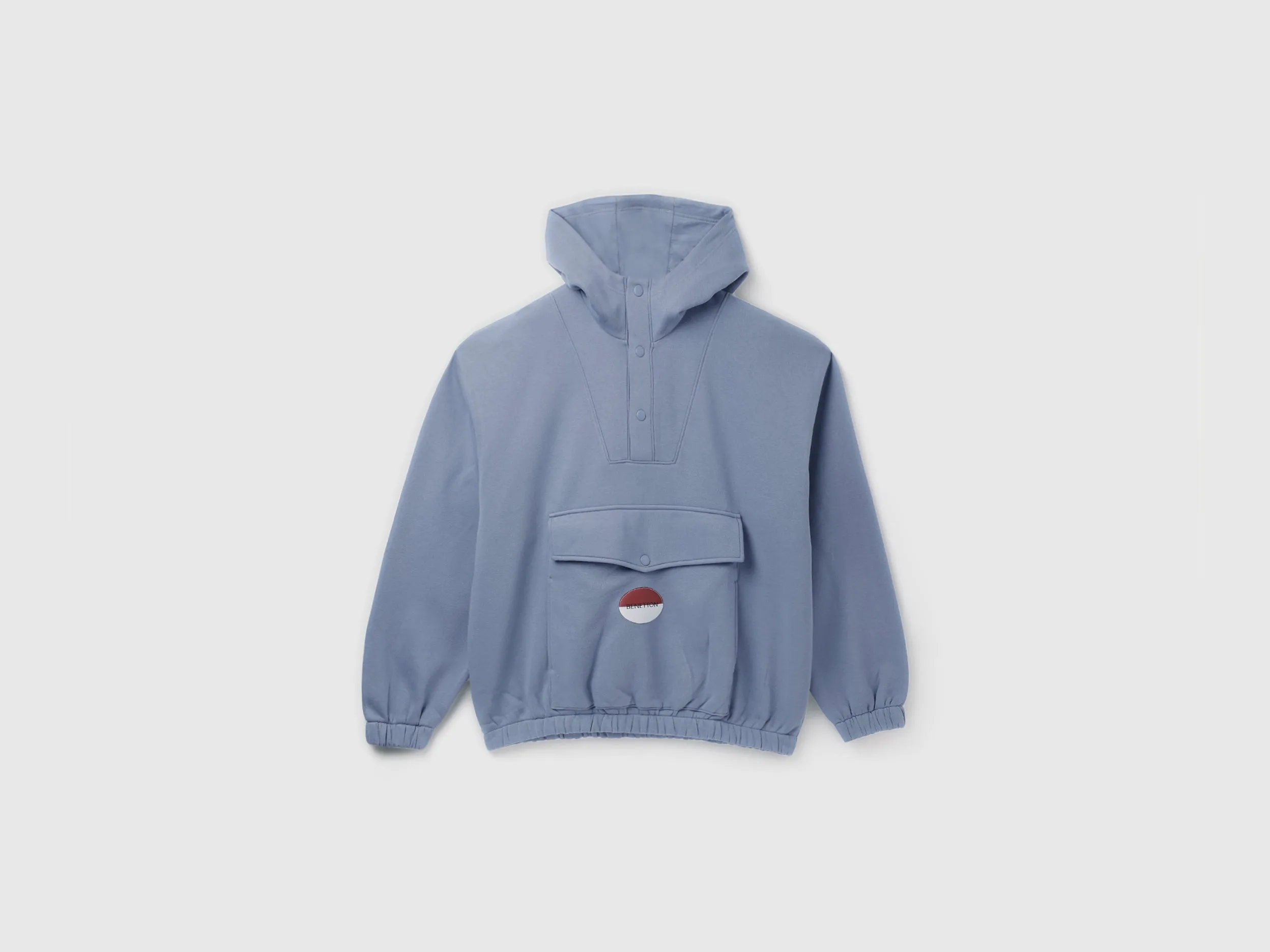 Drop Shoulder Hooded Neck Oversized Hoodie