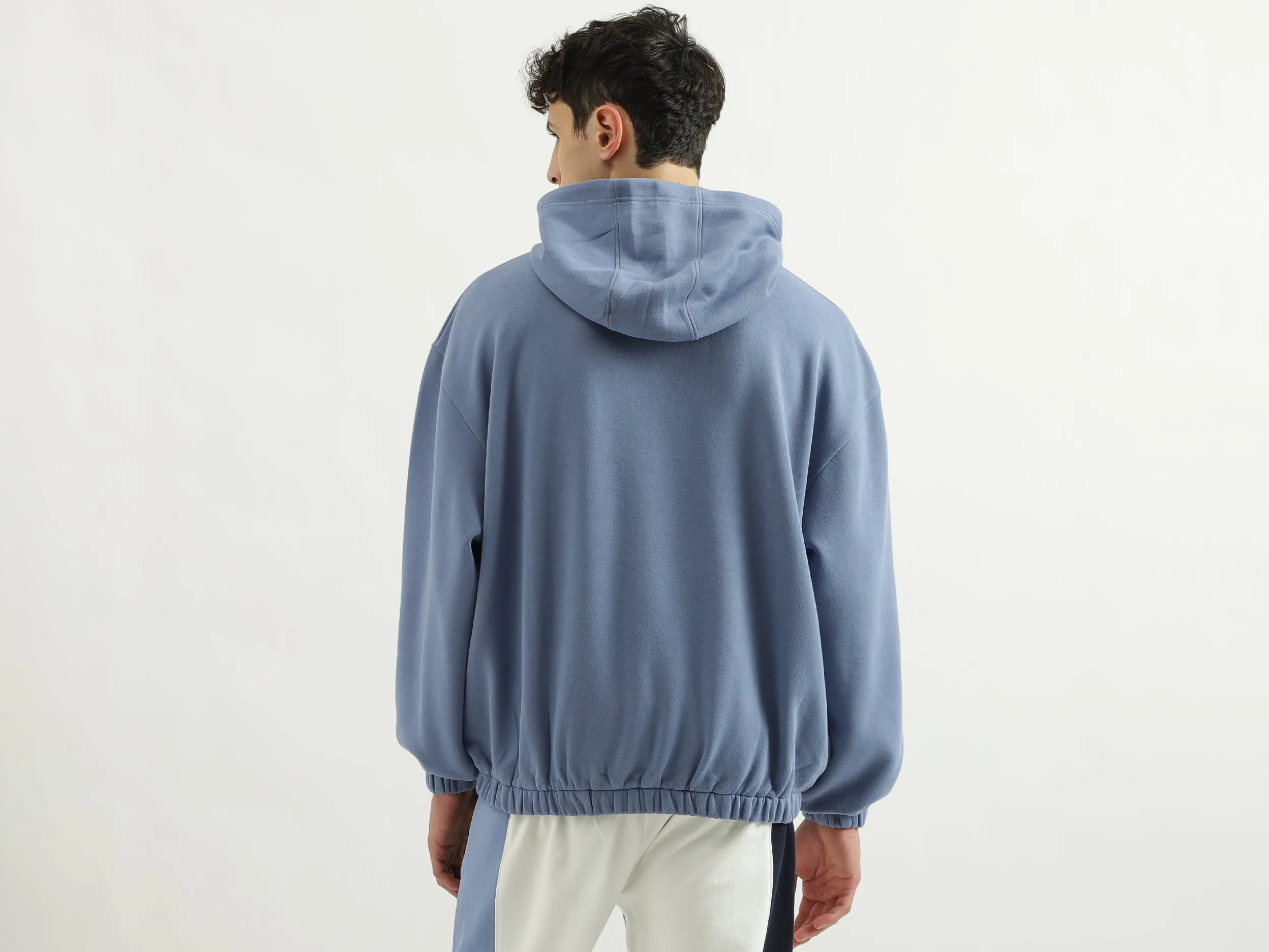 Drop Shoulder Hooded Neck Oversized Hoodie