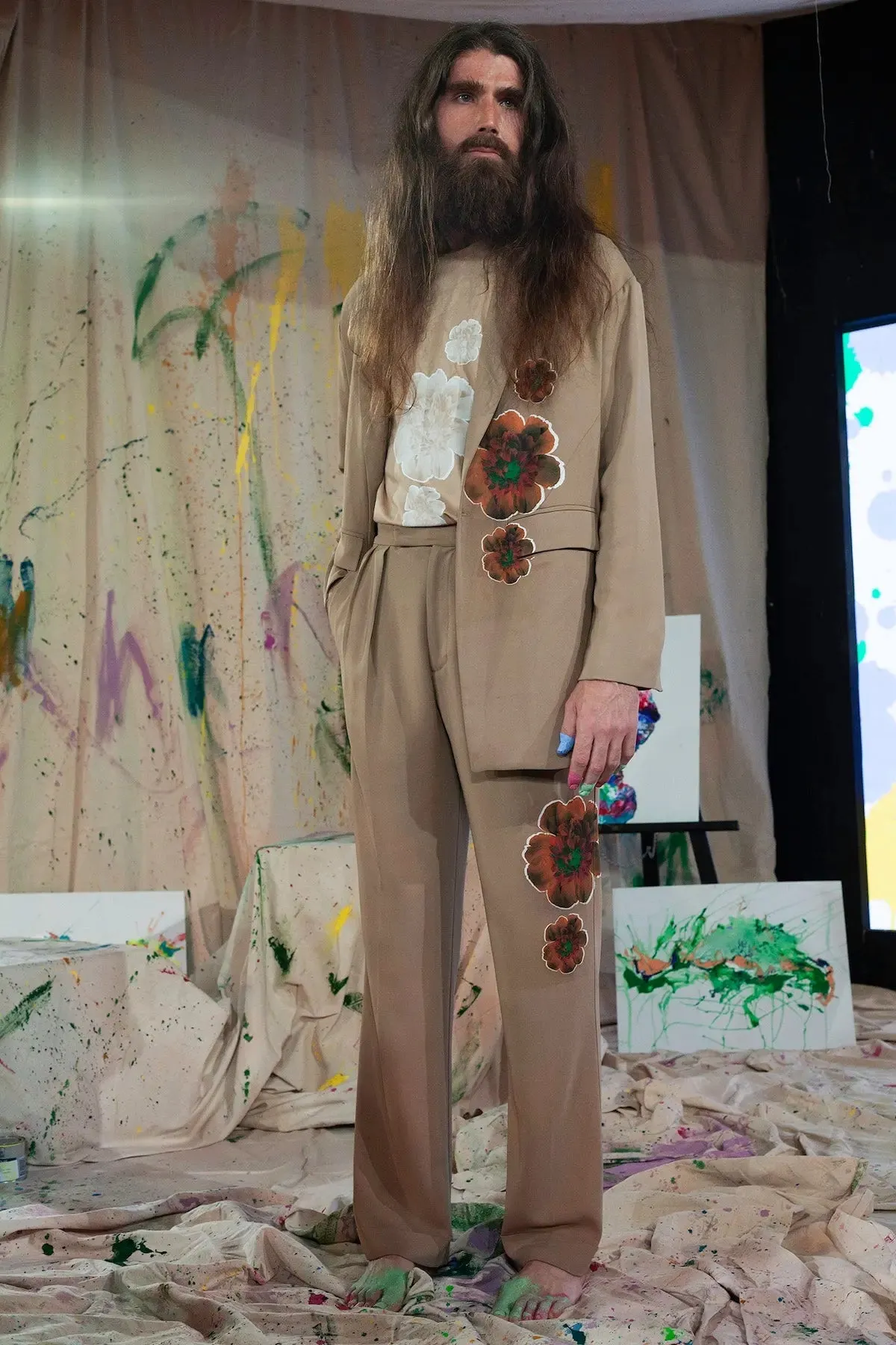 Earth Floral Blazer - Pre Order