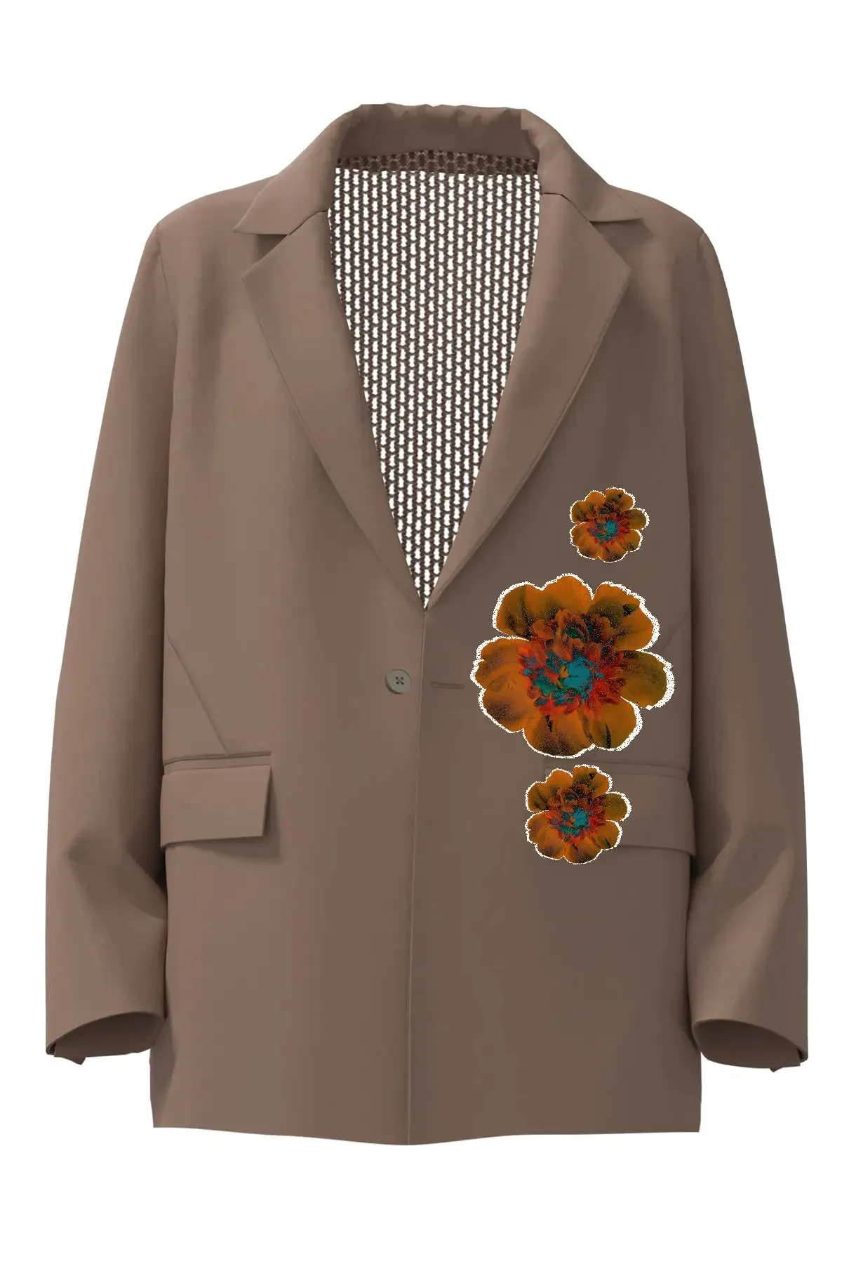 Earth Floral Blazer - Pre Order