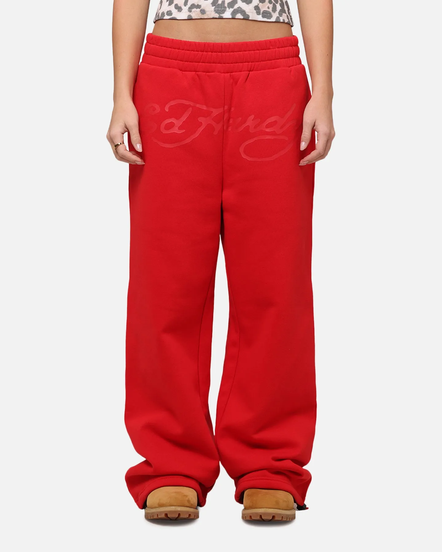 Ed Hardy Dragon Trackpants Red