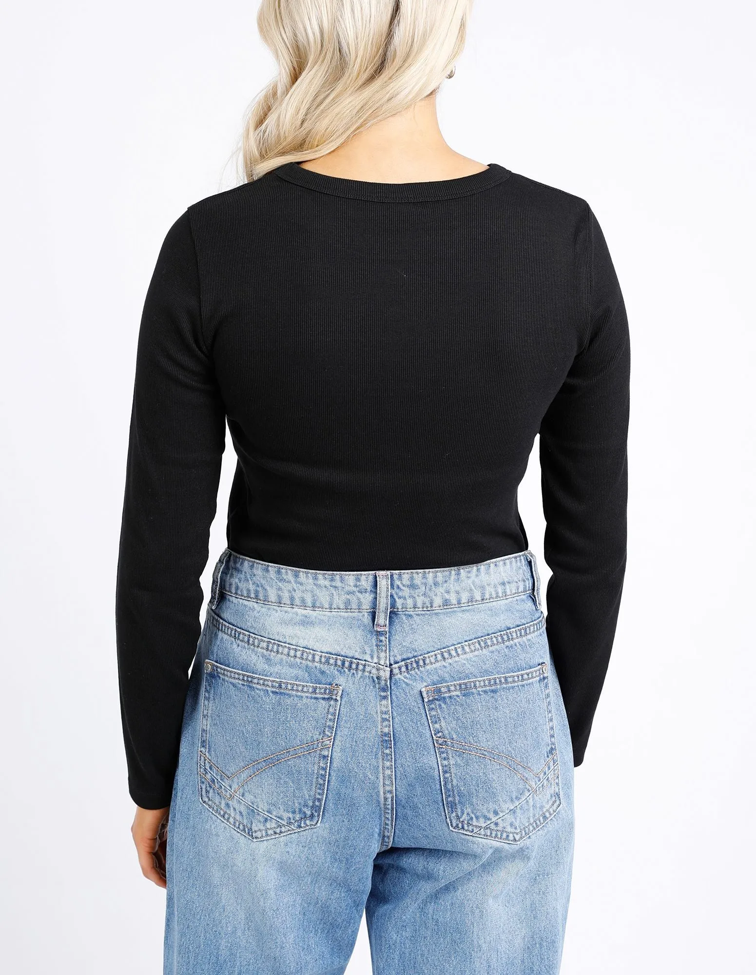 ellie l/s rib tee (81x4326)