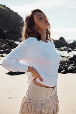 Fade Into You Tee - Ivory ~ Free People