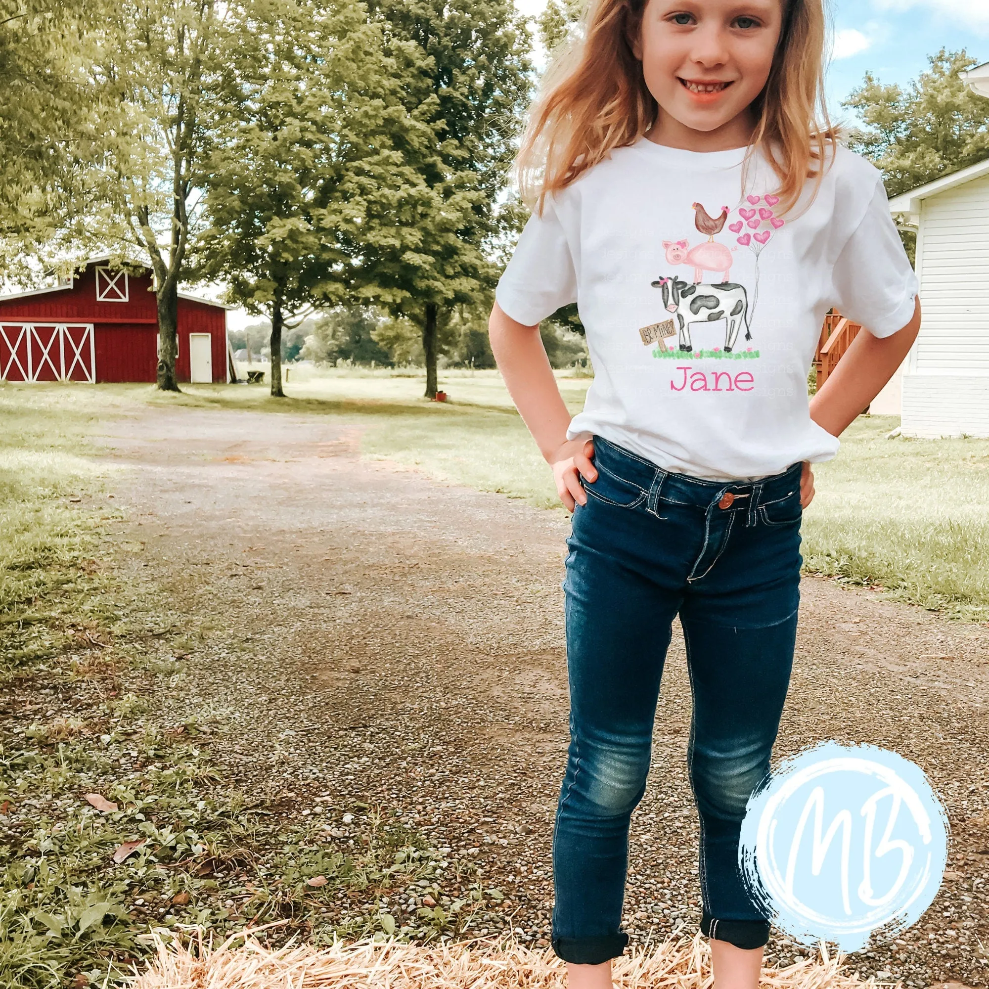 Farm Friends Toddler & Youth Tee