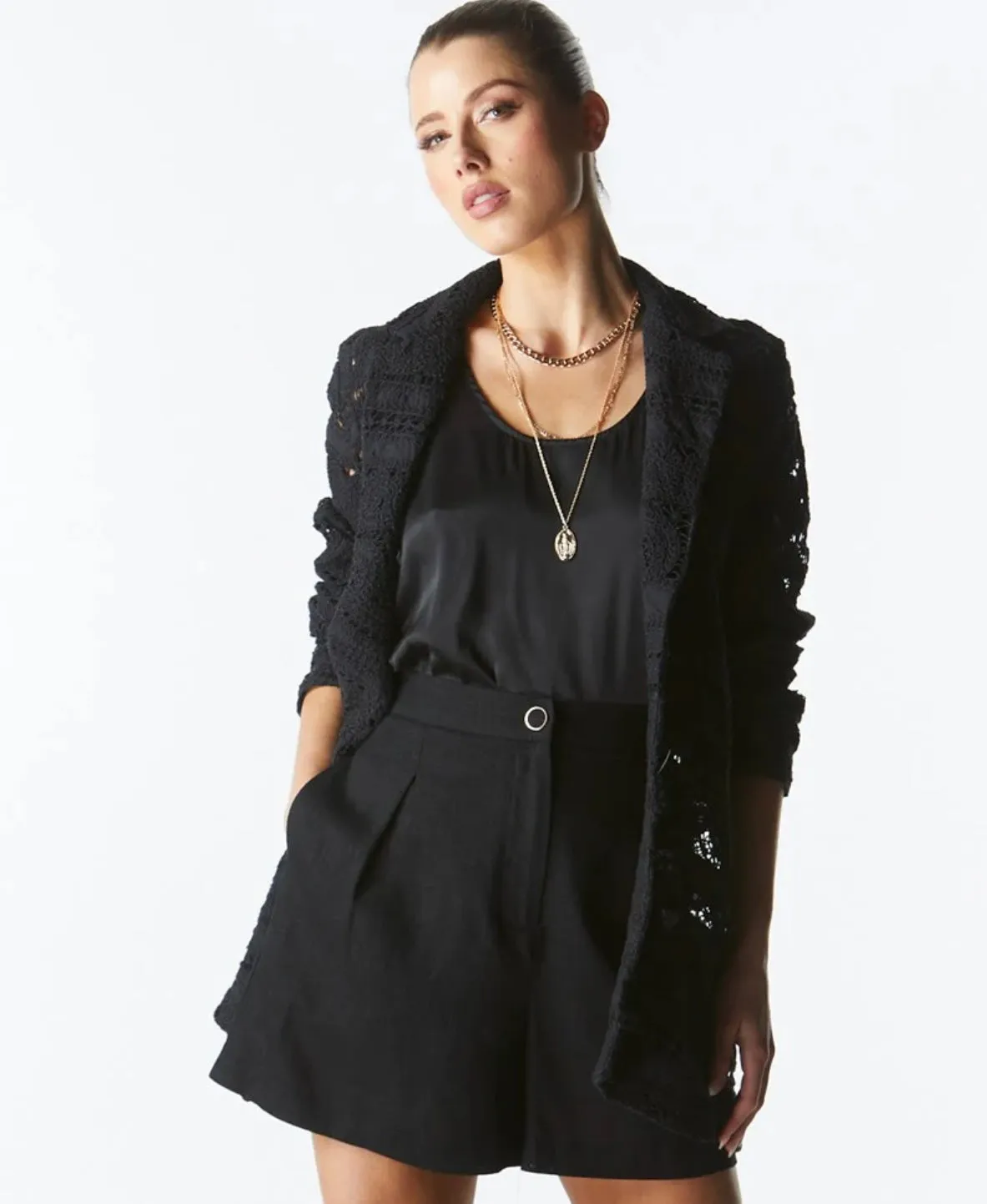 FATE & BECKER  BLAZER BLACK