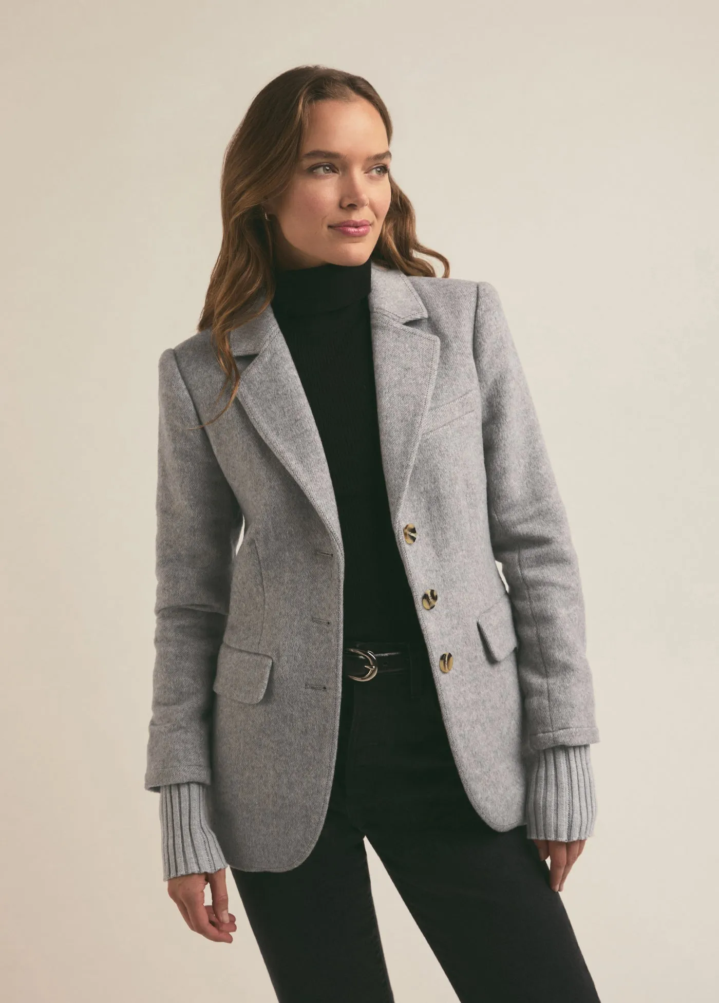 Favorite Daughter - The City Blazer - Frost Gray