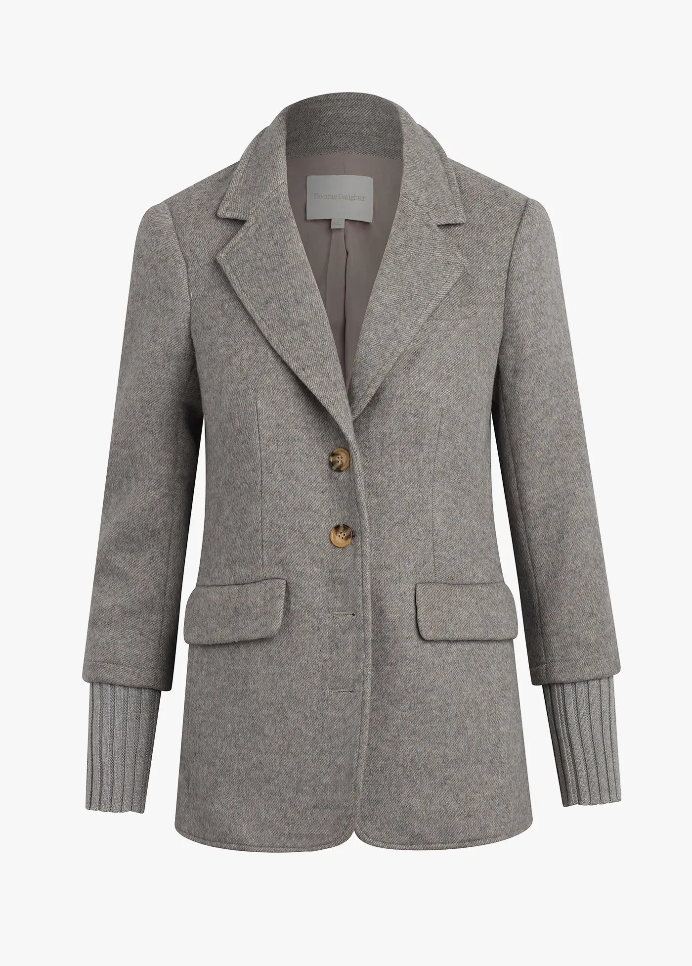 Favorite Daughter - The City Blazer - Frost Gray
