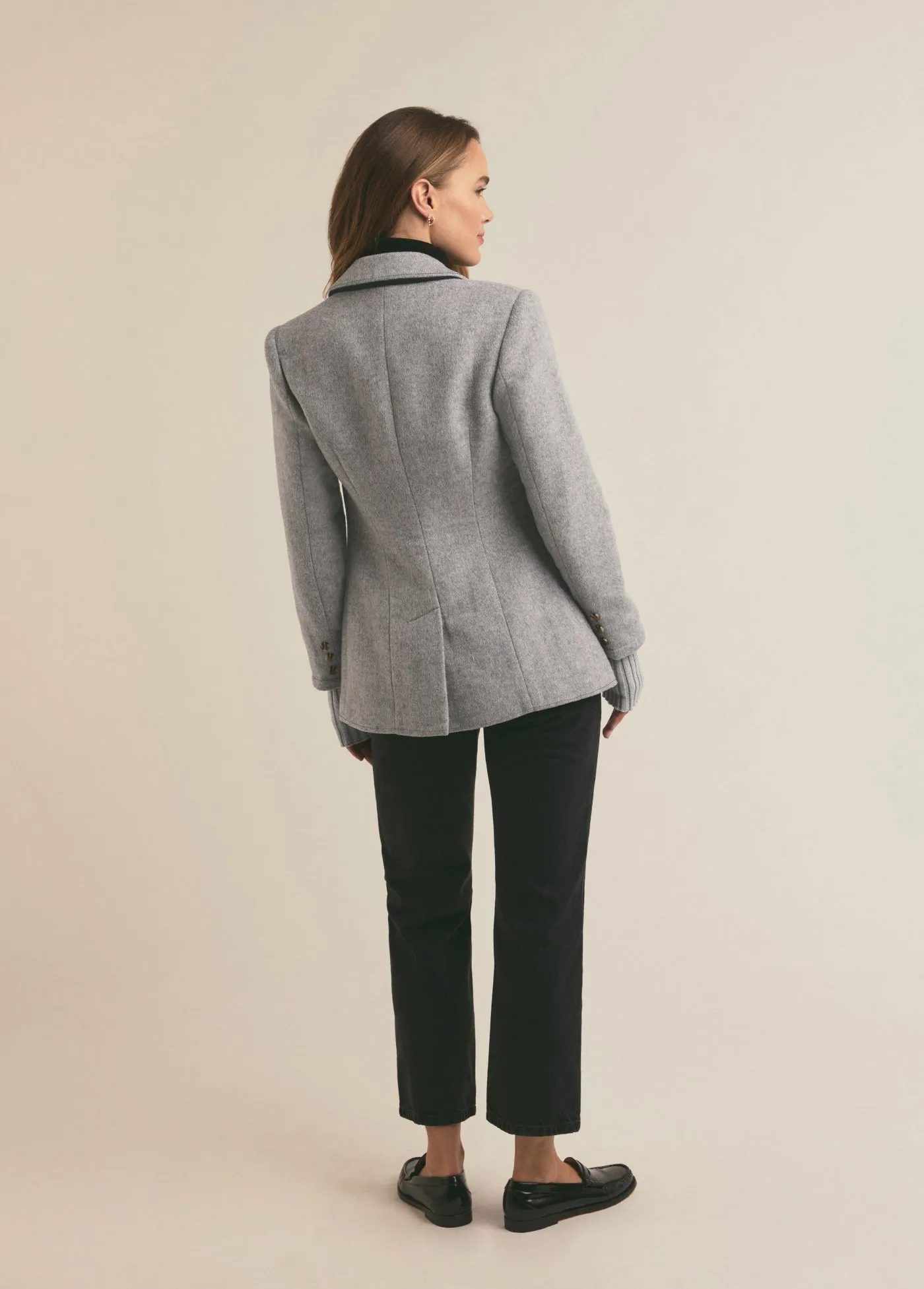 Favorite Daughter - The City Blazer - Frost Gray