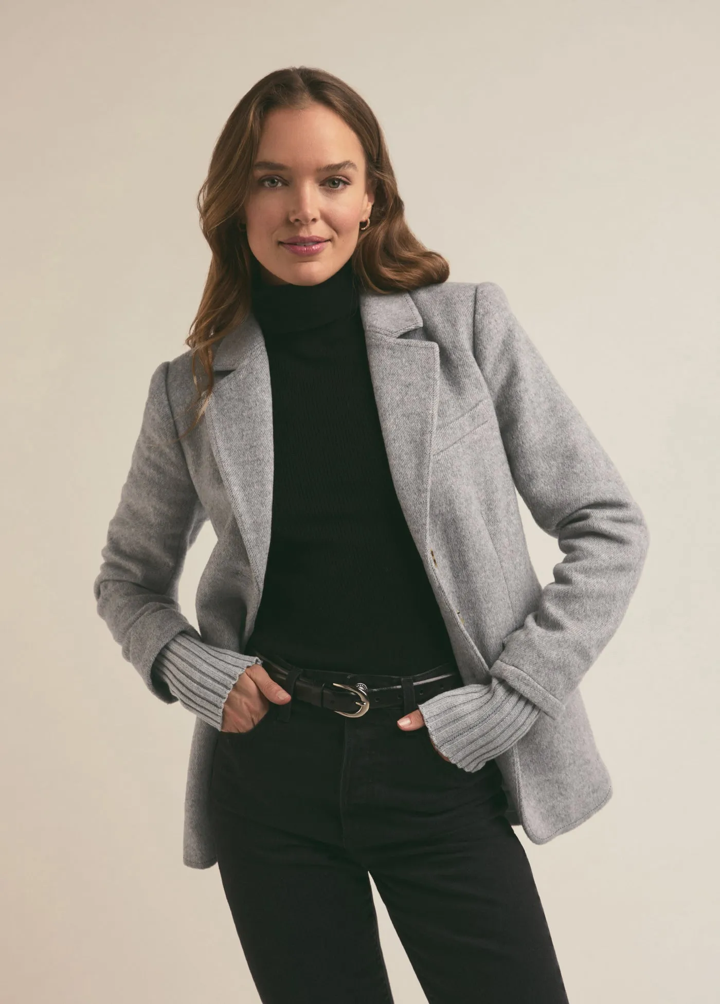 Favorite Daughter - The City Blazer - Frost Gray