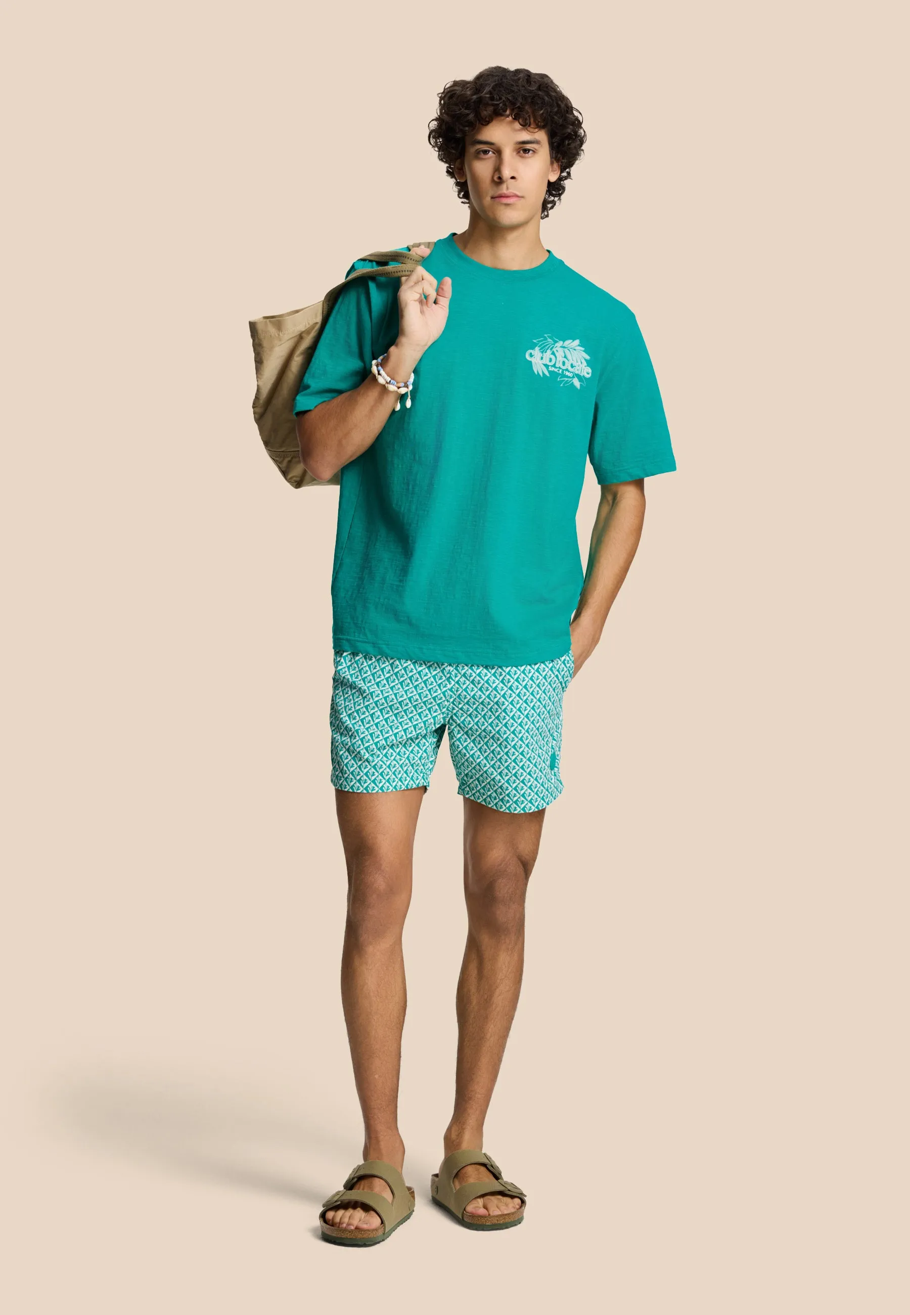 FINN relaxed t-shirt club locale | blue lagoon
