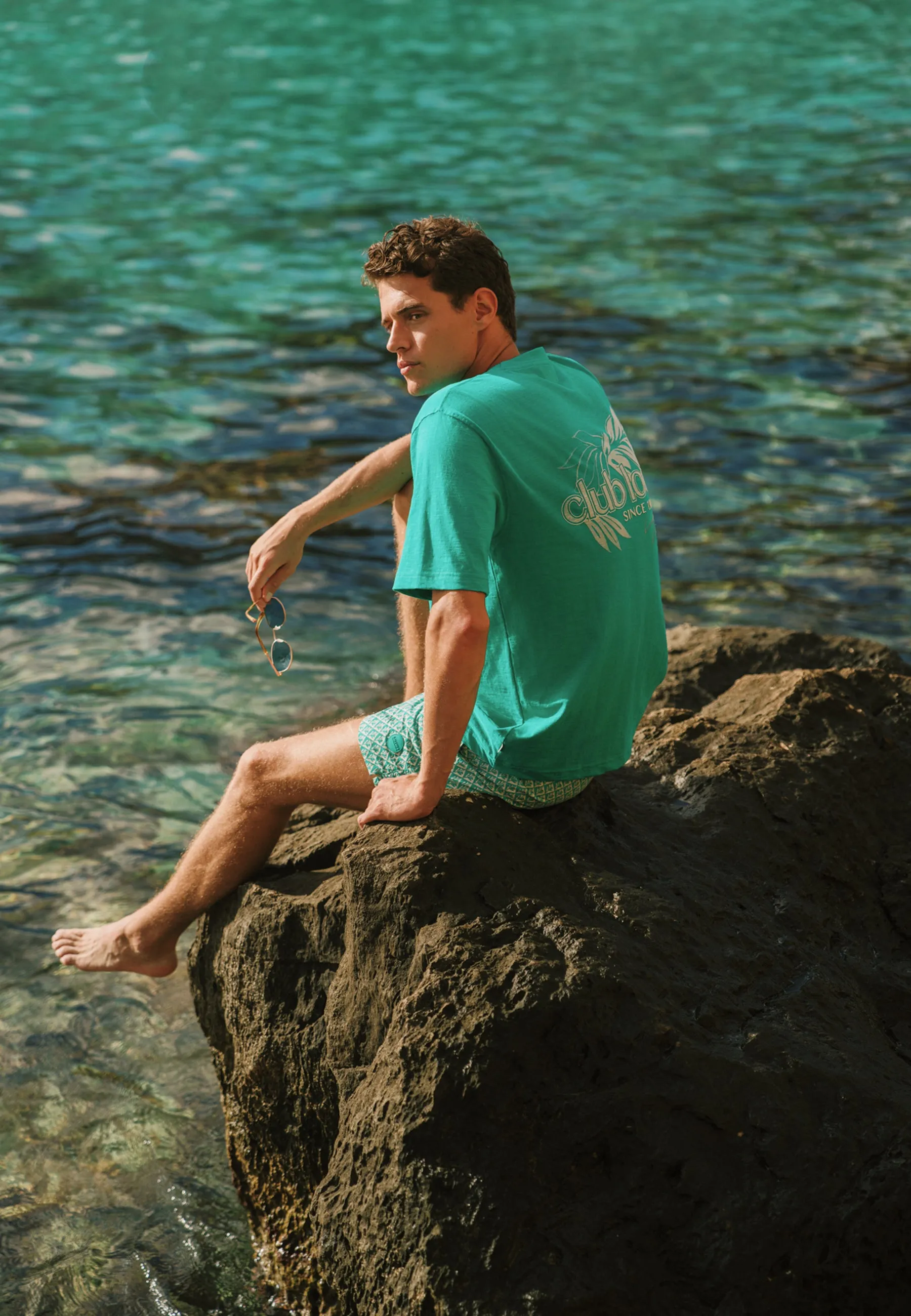 FINN relaxed t-shirt club locale | blue lagoon