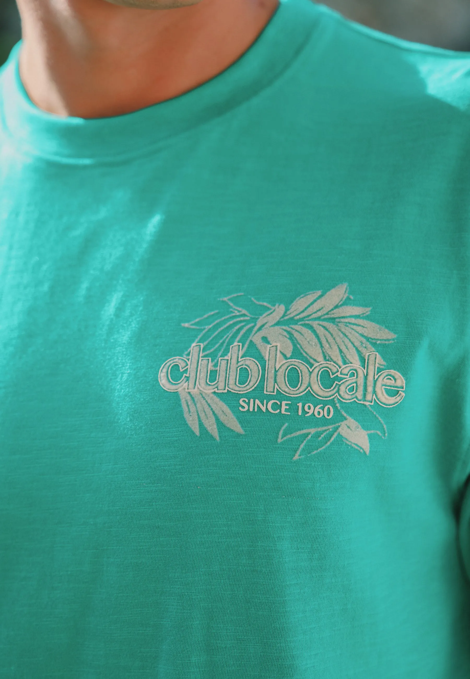 FINN relaxed t-shirt club locale | blue lagoon