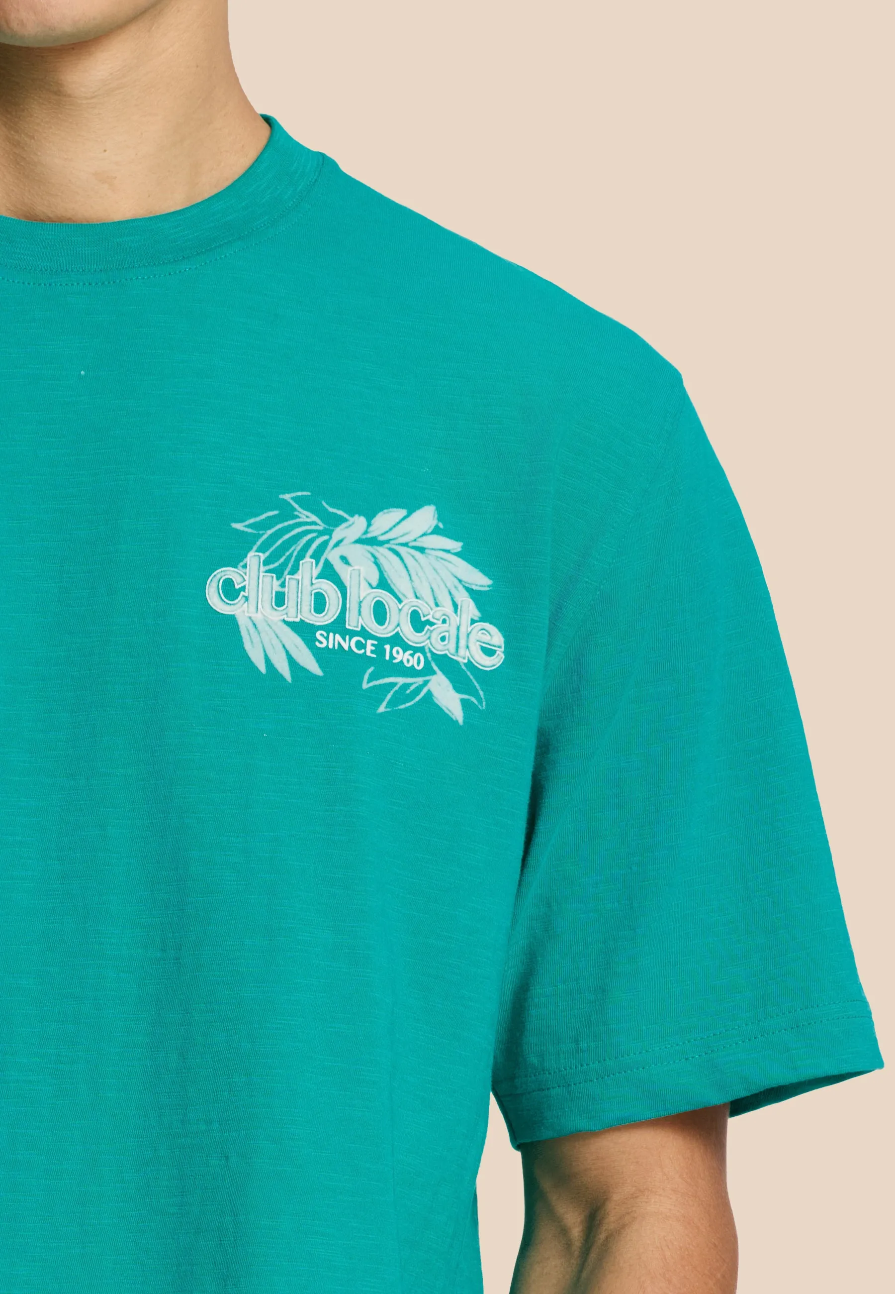 FINN relaxed t-shirt club locale | blue lagoon