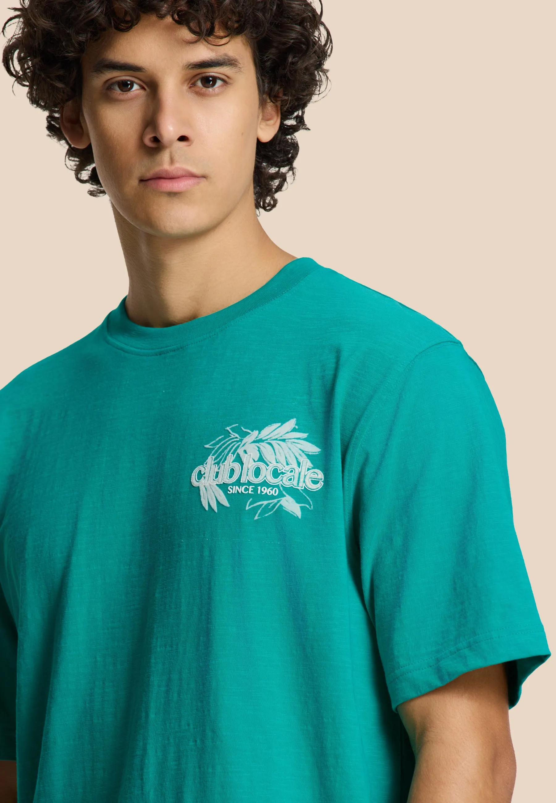 FINN relaxed t-shirt club locale | blue lagoon