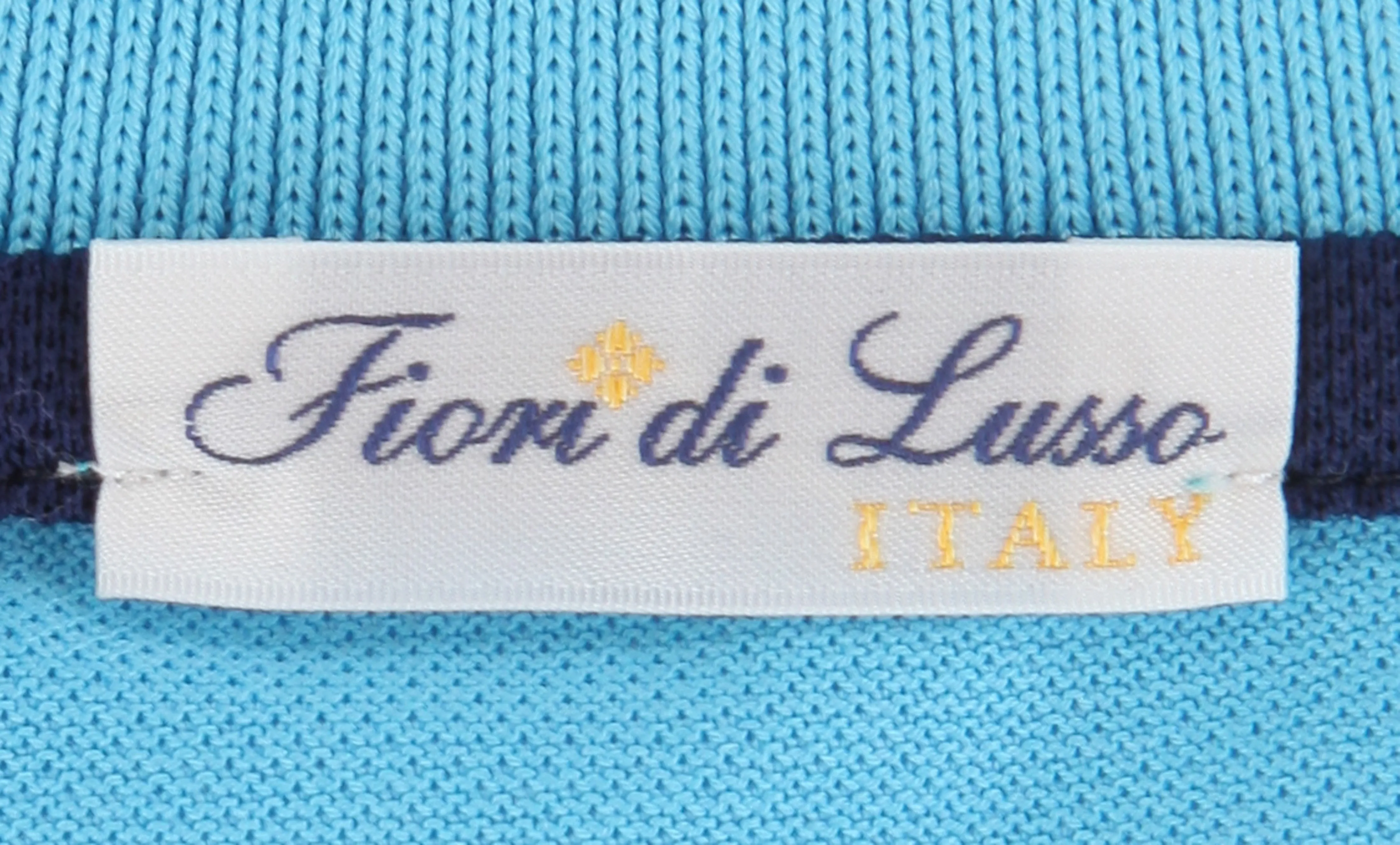 Fiori Di Lusso Light Blue Polo